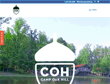 Tablet Screenshot of campoakhill.org